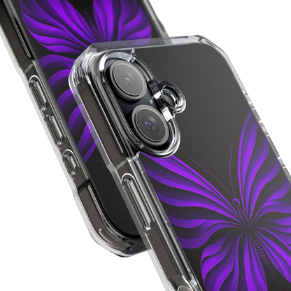 Violet Monarch iPhone 15 Case - Impact