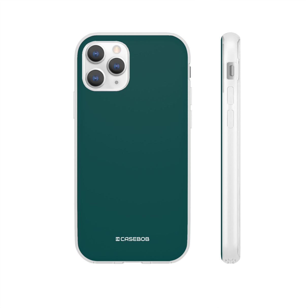 Deep Jungle Green | Phone Case for iPhone (Flexible Case)