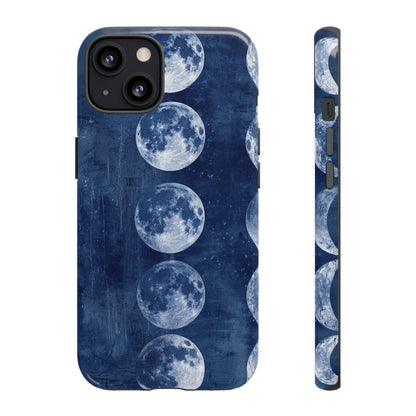 Lunar Phases Serenity - Protective Phone Case