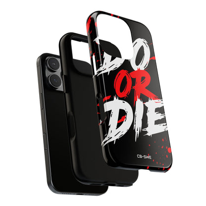 Intense Typography Contrast - iPhone Case