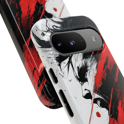 Yelling Profile Burst Google Pixel 9 Case - Tough