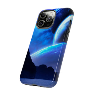 Fantasy Planet Nebula - Protective Phone Case