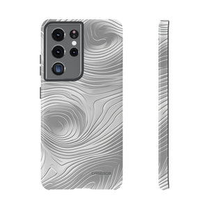 Sleek Grey Minimalism - Protective Phone Case