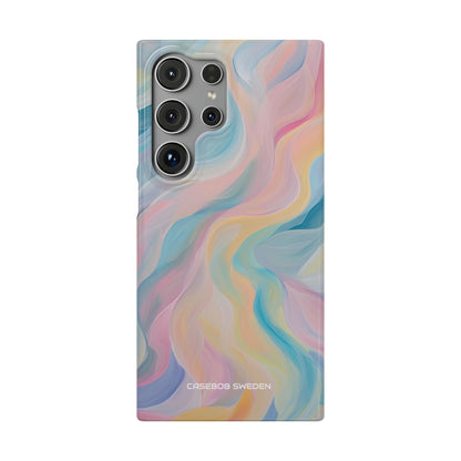 Dreamy Pastel Swirls - Slim Samsung S24 Phone Case