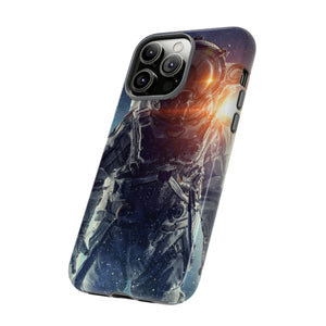 Astronaut in space - Protective Phone Case