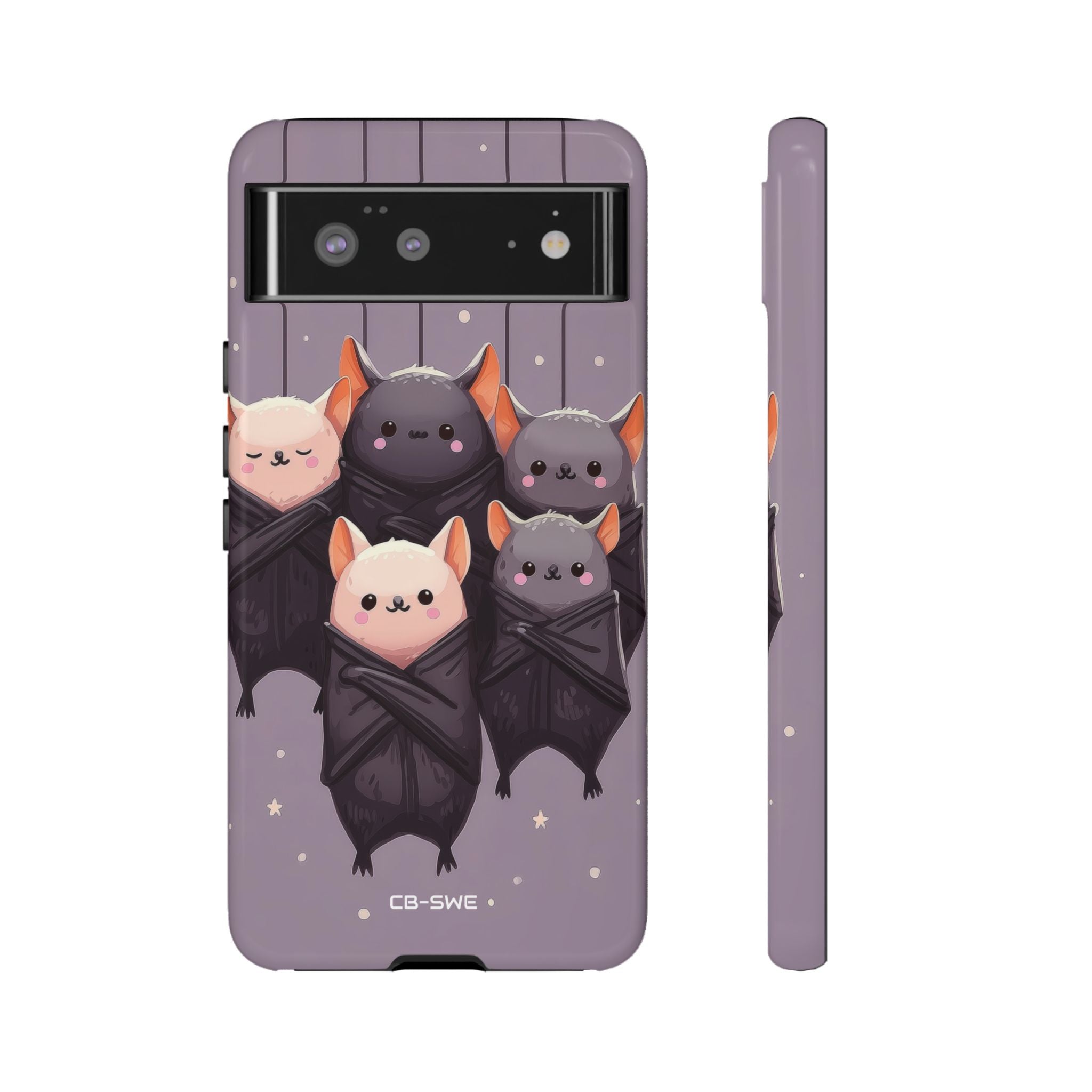 Playful Bats Hang - Google Pixel Case