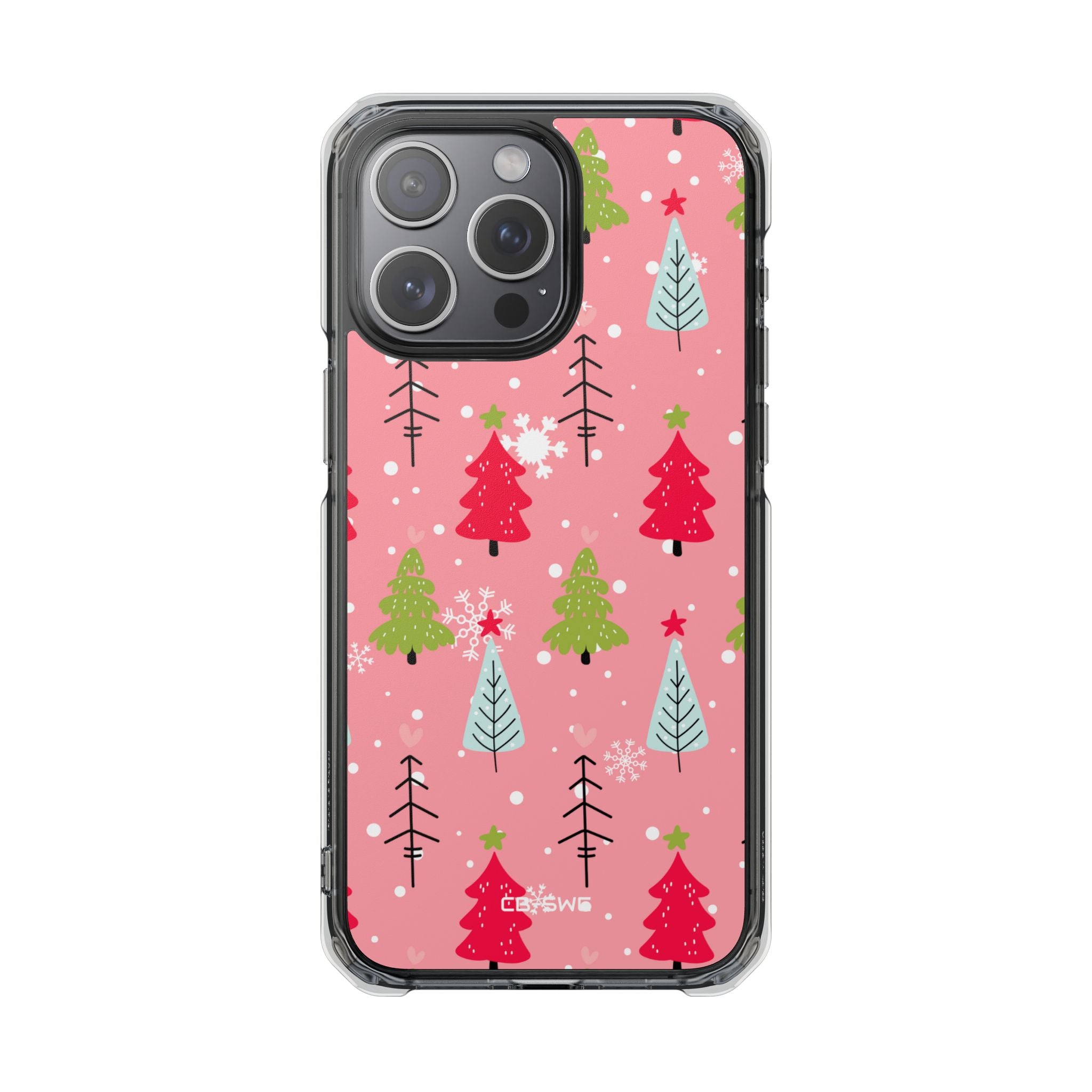 Snowflakes Dance Playfully iPhone Case - Impact