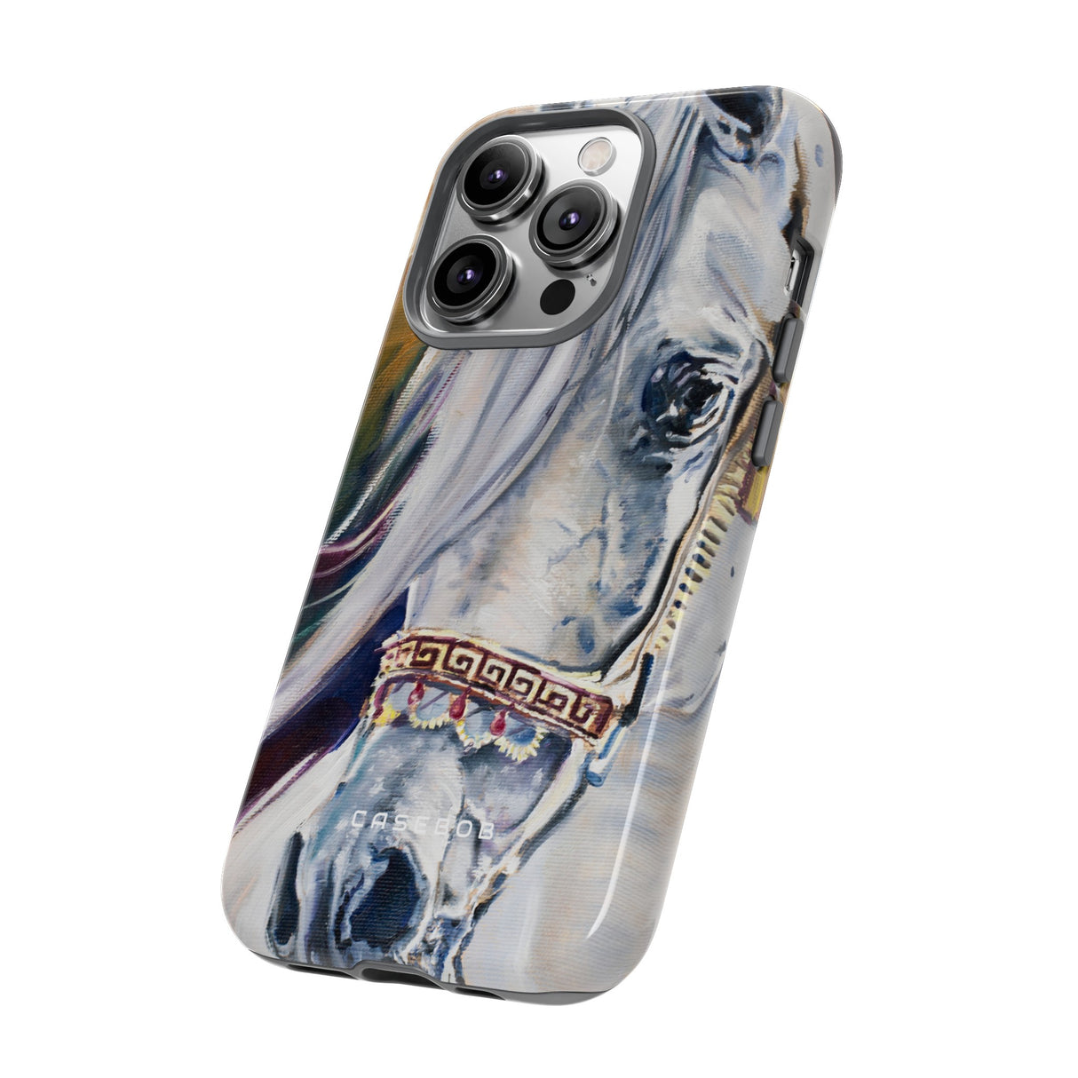 White Arabian - Protective Phone Case