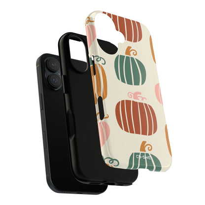 Whimsical Pumpkin Harmony - iPhone Case