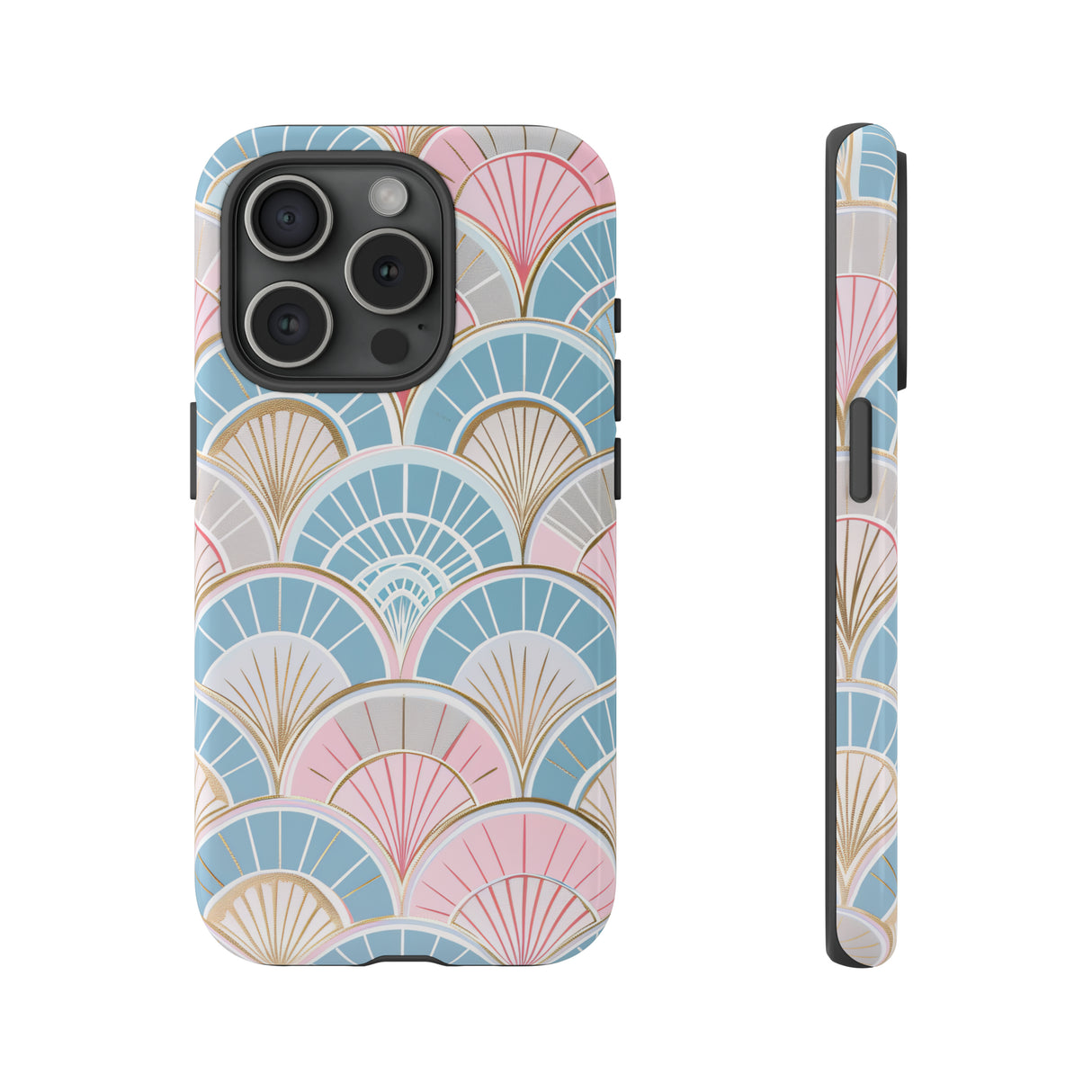 Art Deco Floral Fusion - Schutzhülle fürs Handy