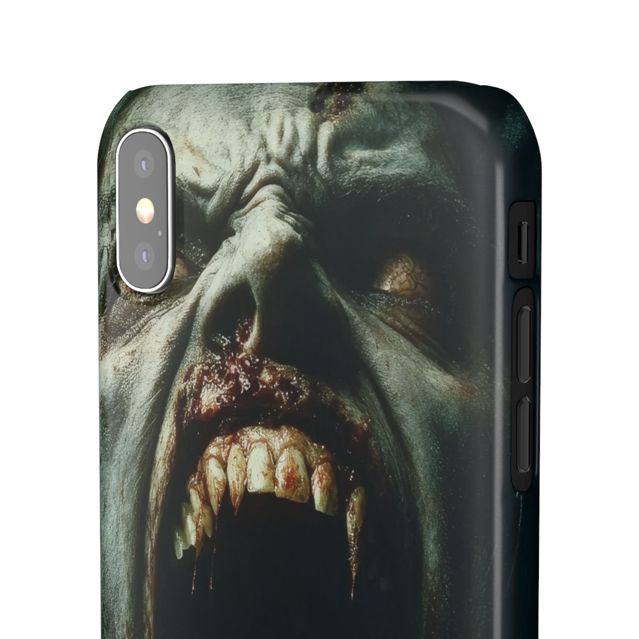 Gothic Wail of Decay  iPhone X - Slim Phone Case