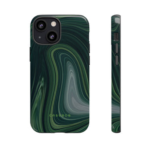 Green Marble - Protective Phone Case