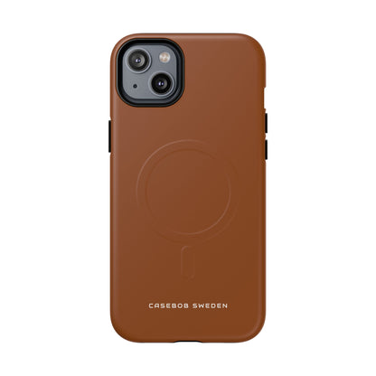 Saddle Brown iPhone 14 | Tough+ Phone Case