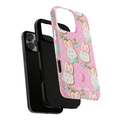 Bunny Blossom iPhone 16 Pro Max Case - Tough