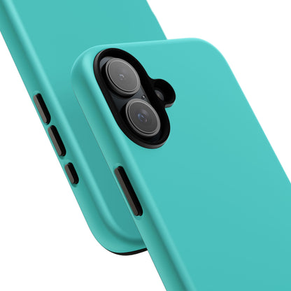 Medium Turquoise iPhone 16 - Tough Phone Case