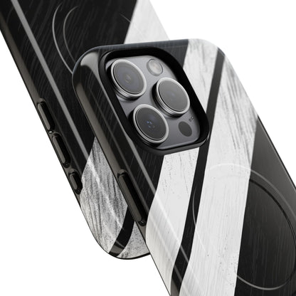 Distressed Stripe Motion iPhone 15 Pro Max Case - Tough+