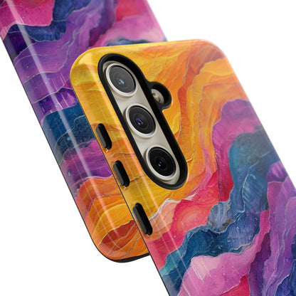 Vibrant Flow Samsung S24 Plus Case - Tough
