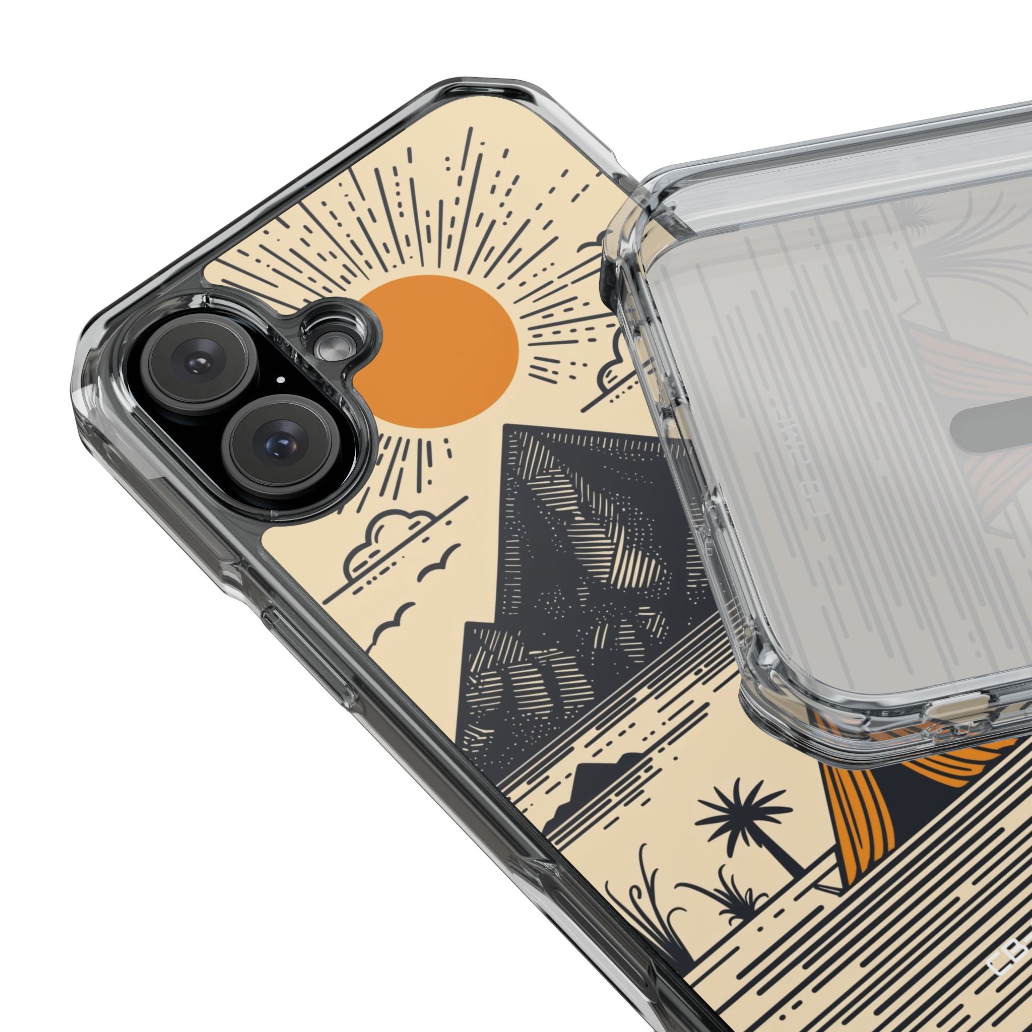 Golden Tent Awaits iPhone Case - Impact