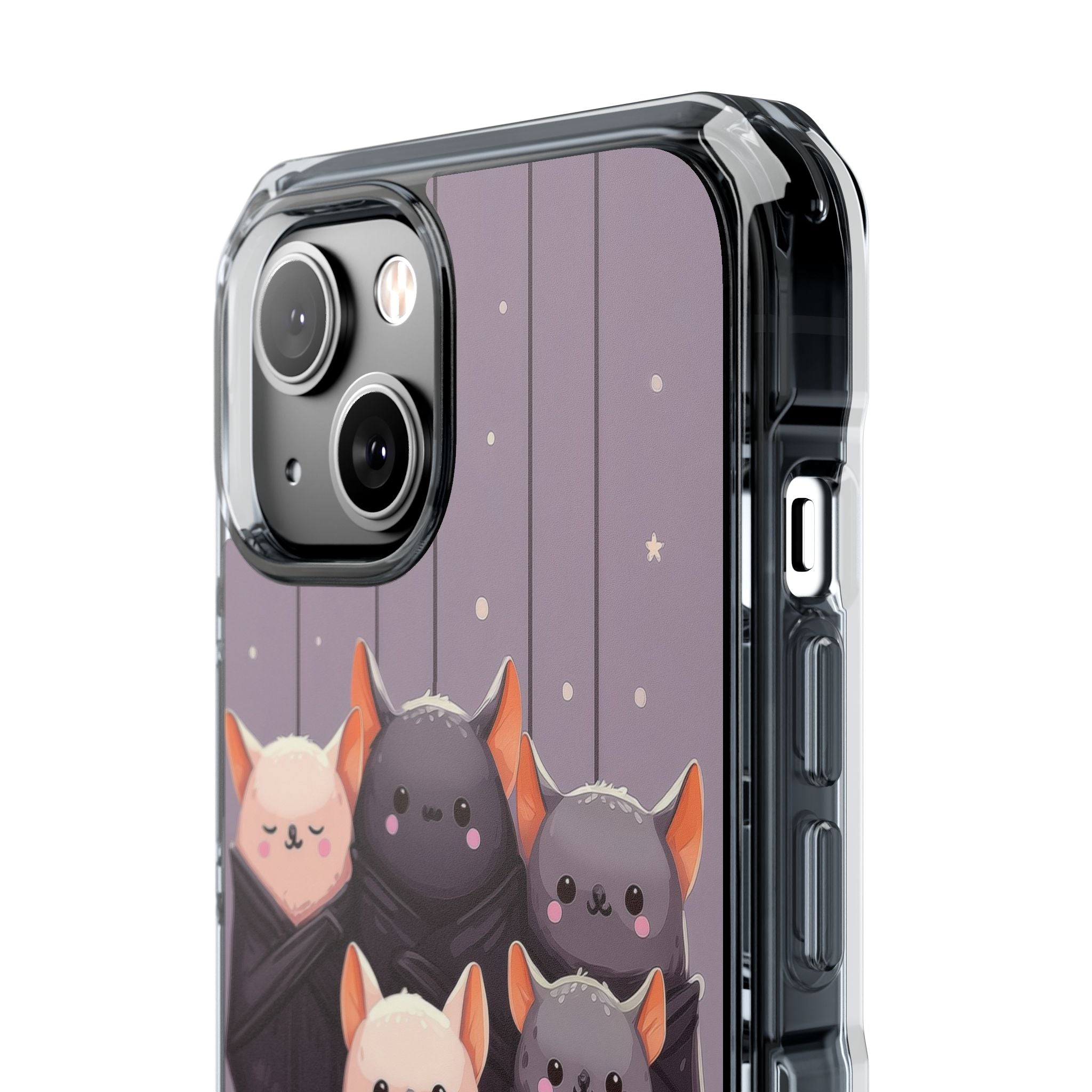 Playful Bats Hang iPhone Case - Impact
