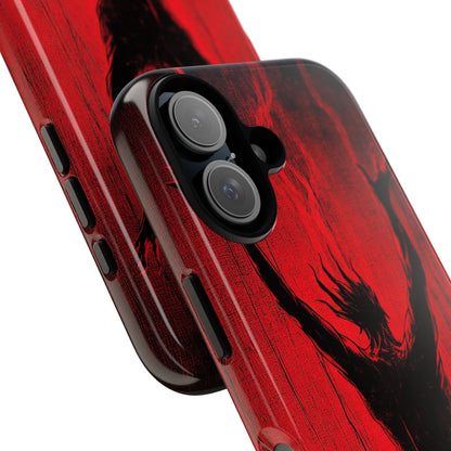 Crimson Uprising iPhone 16 Case - Tough