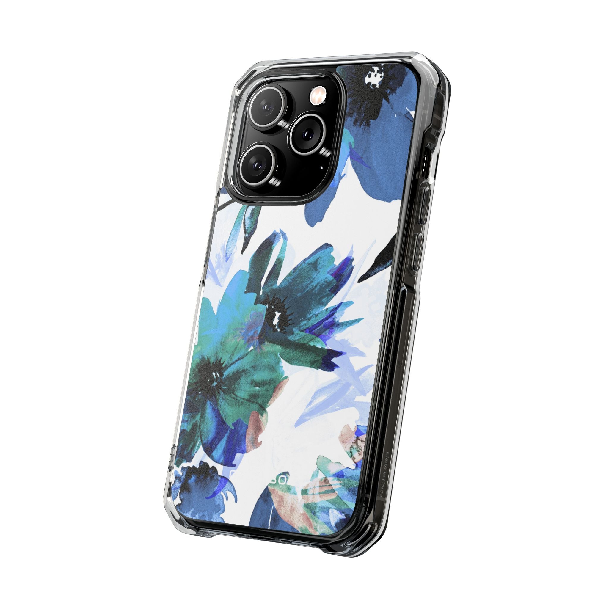 Blue Blossom Radiance iPhone 14 Pro Case - Impact