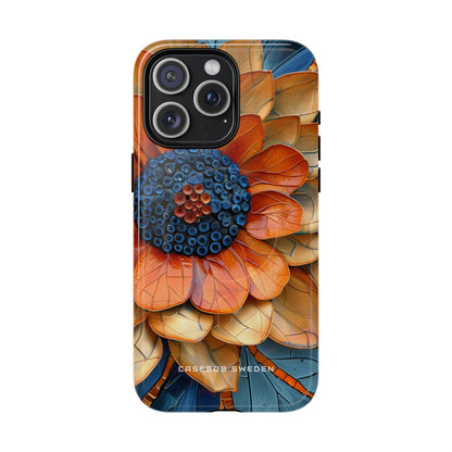 Mosaic Blossom Harmony iPhone 15 | Tough+ Phone Case