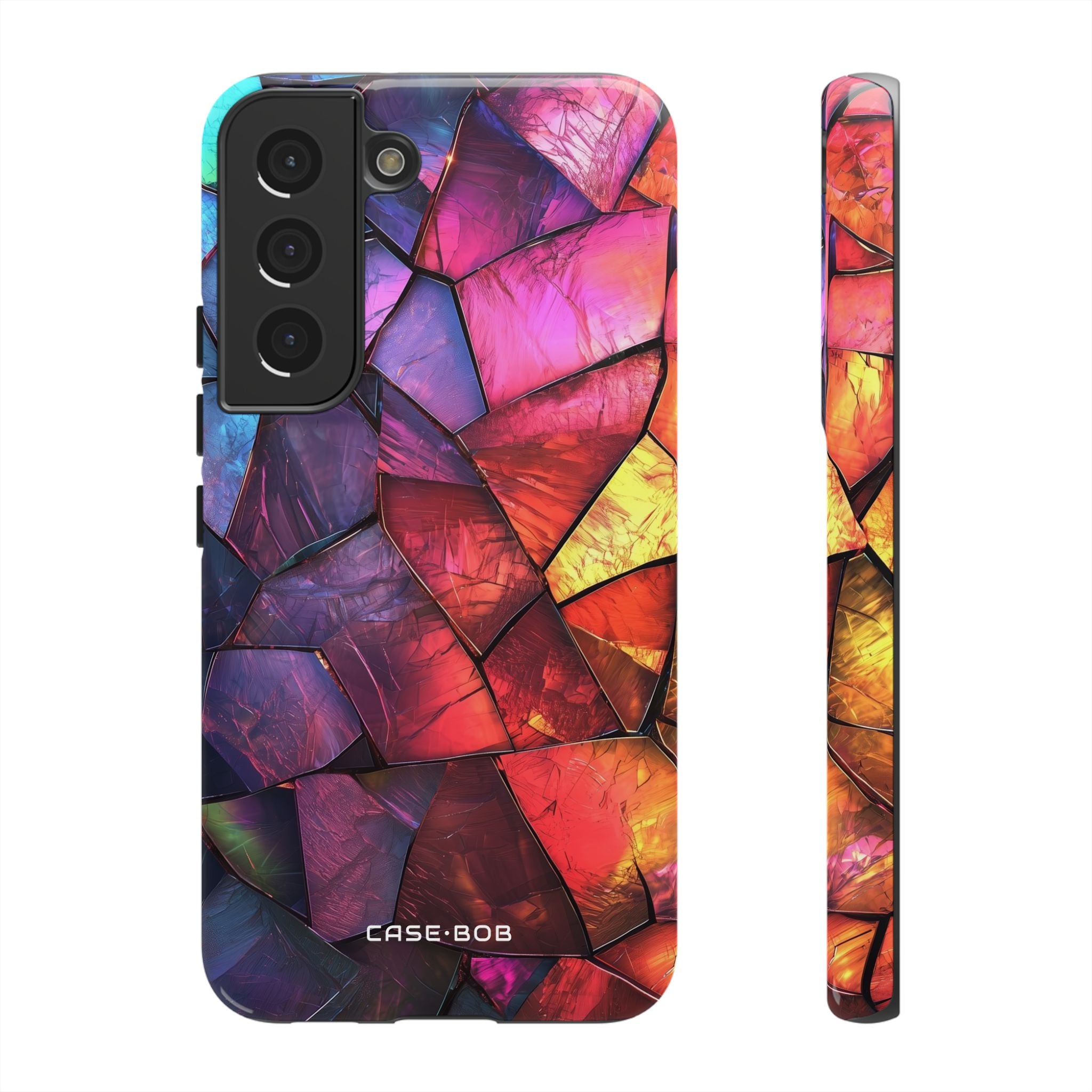 Cracked Prism Samsung S22 Case - Tough