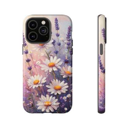 Daisy Lavender Bloom iPhone 14 Pro Max Case - Tough