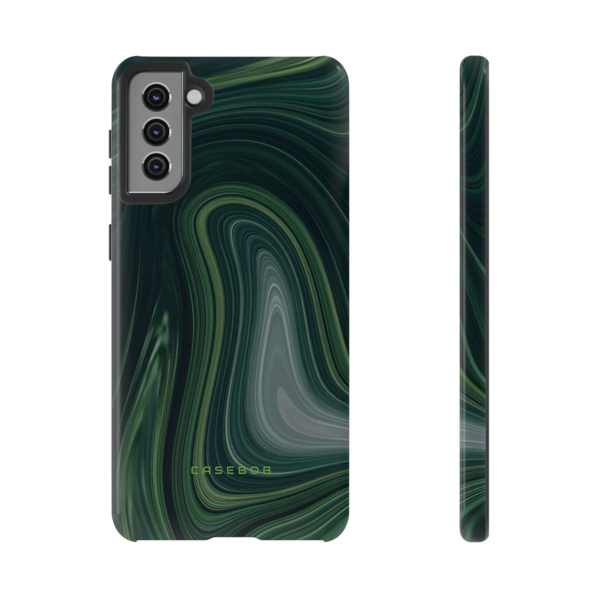 Green Marble - Protective Phone Case