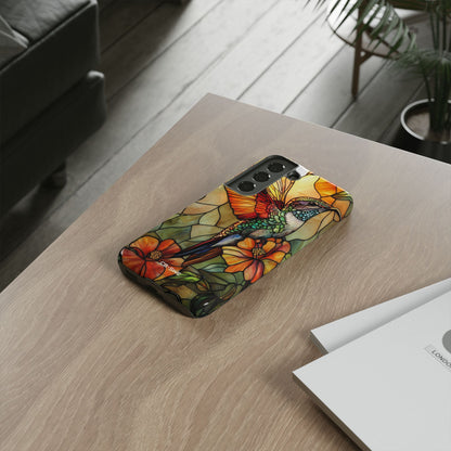 Hummingbird Dances Among Flowers - Samsung Case