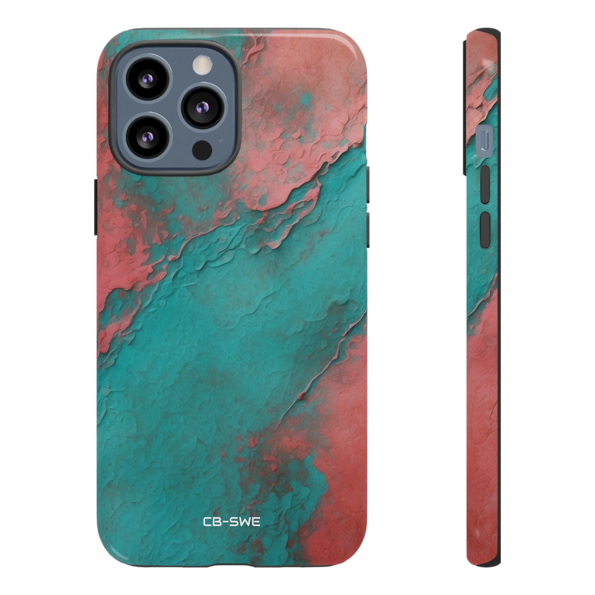 Turbulent Coral Flow - iPhone Case