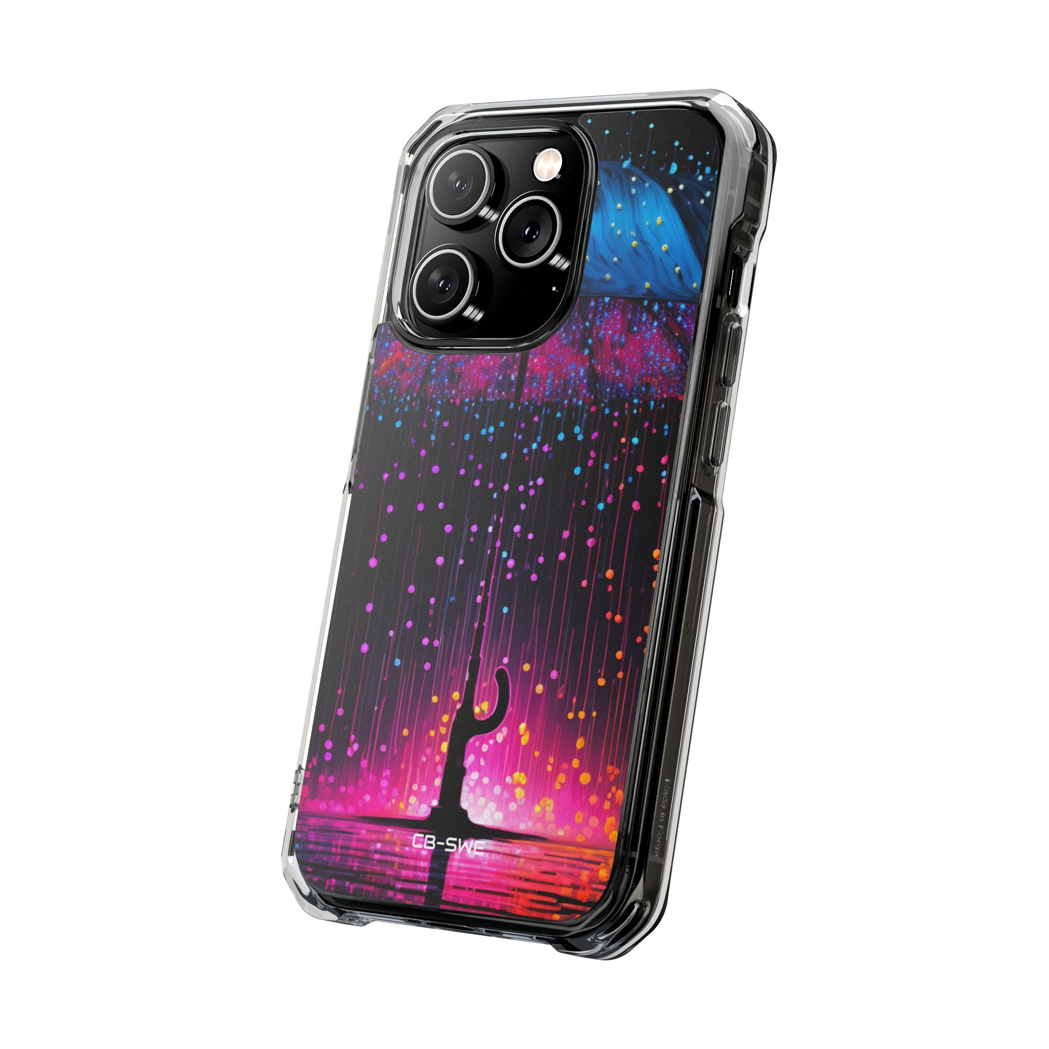 Illuminated Rain Dance iPhone Case - Impact