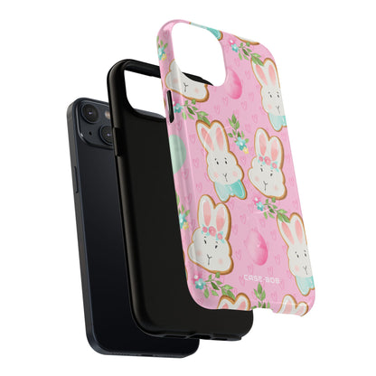 Bunny Blossom iPhone 14 Plus Case - Tough+