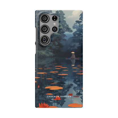 Tranquil Lotus Reflections Samsung S23 - Slim Phone Case