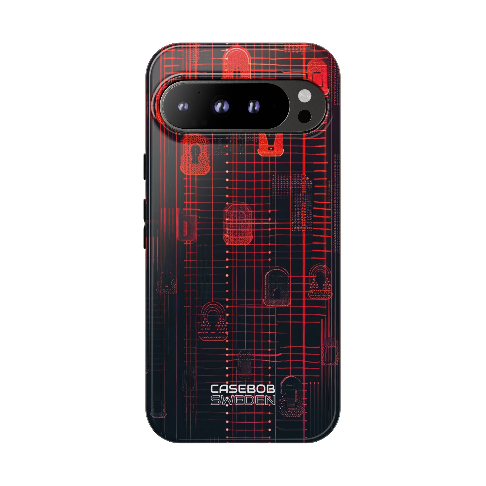 Cyber Locks Grid Google Pixel 9 - Tough