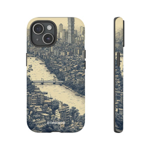 Nostalgic Metropolis | Protective Phone Case for iPhone