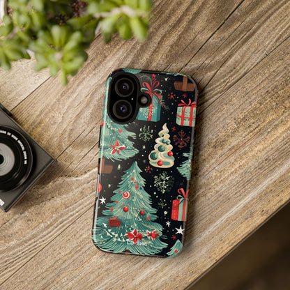 Christmas Trees Sparkle - iPhone Case