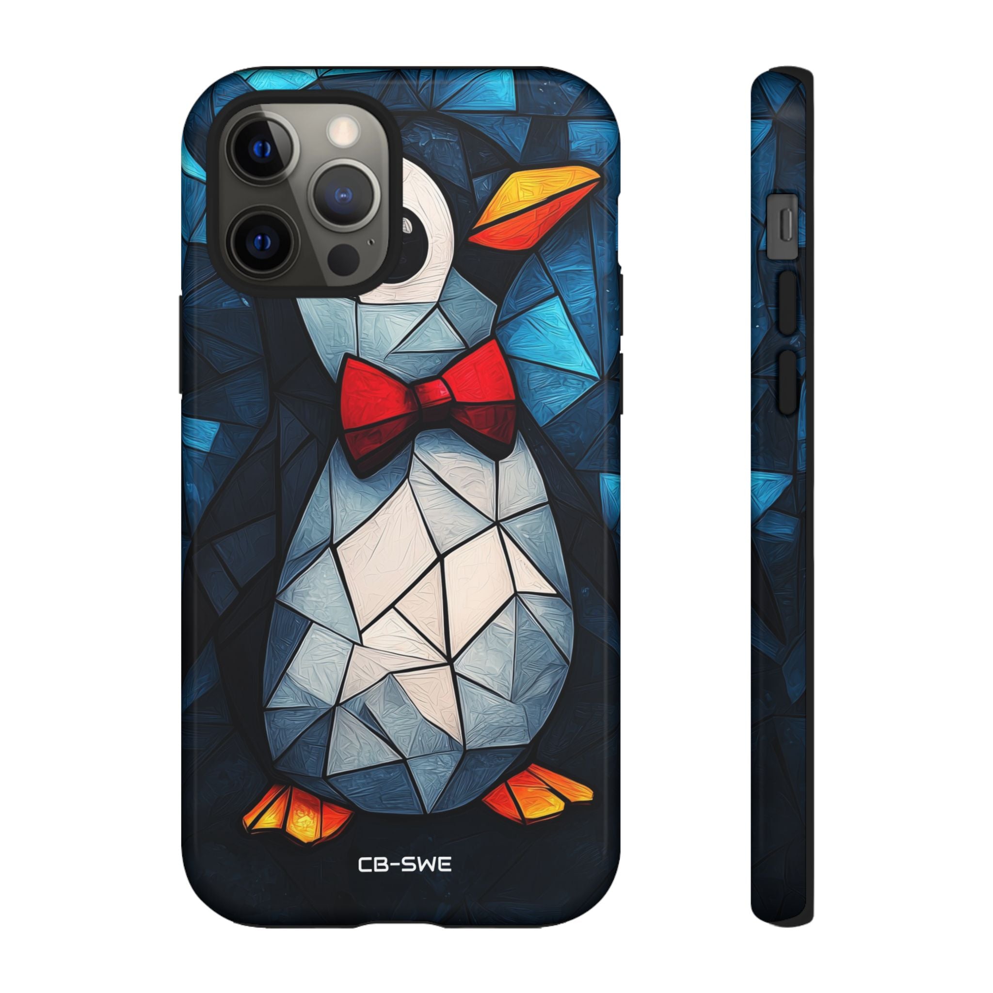 Penguin Wears Bow Tie - iPhone Case