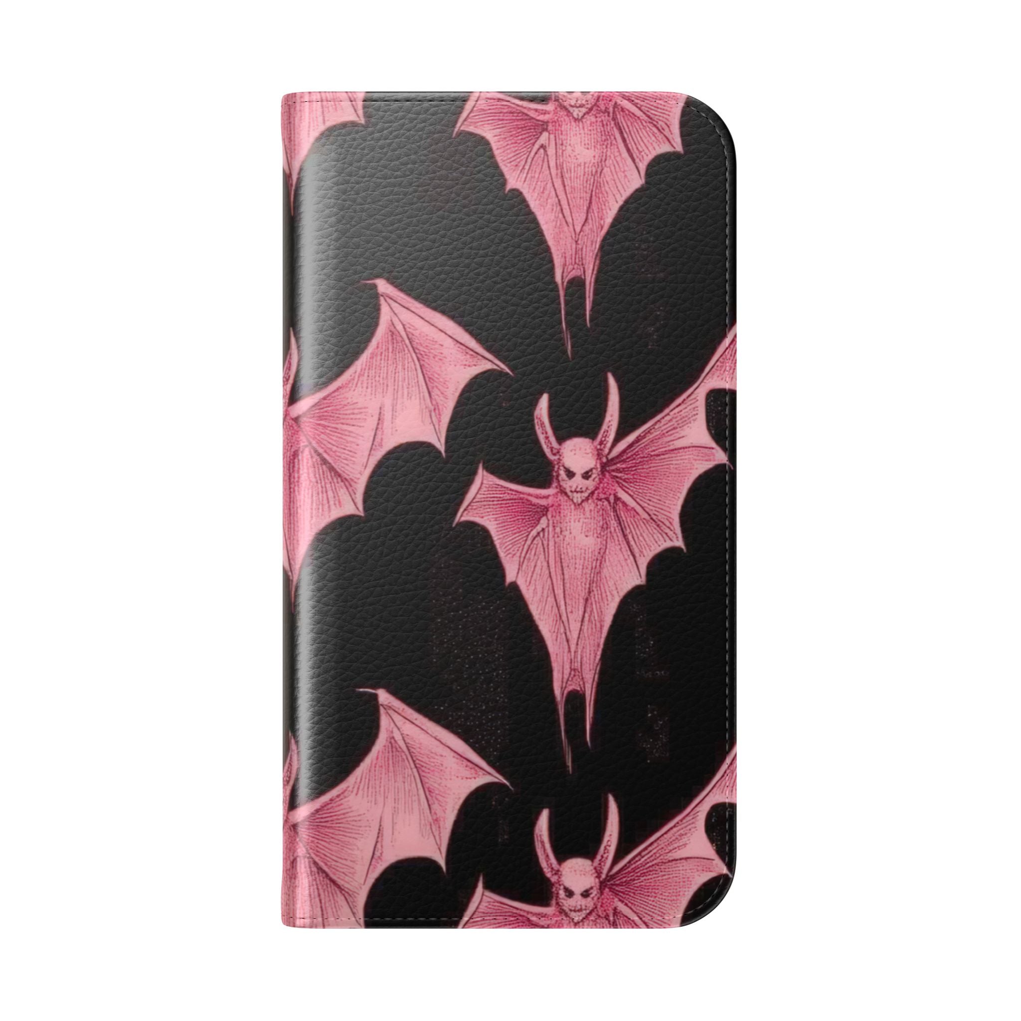 Pink Batwave - iPhone 16 Pro Case - Wallet