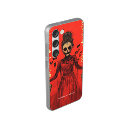 Haunting Scarlet Descent Samsung S23 - Flexi Phone Case