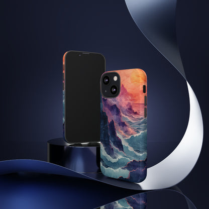 Tranquil Cliffside Views - Protective Phone Case