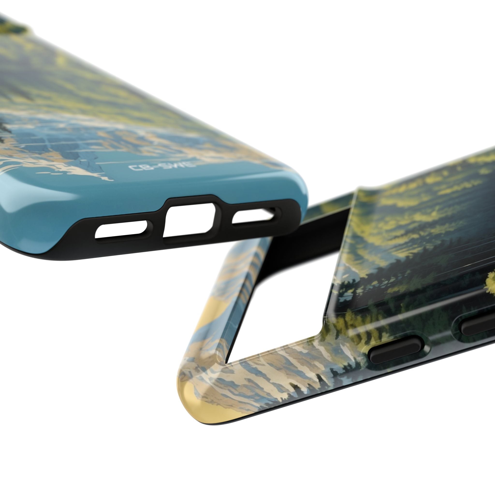 Mountain Peaks Reflect - Google Pixel Case
