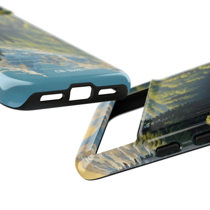 Mountain Peaks Reflect - Google Pixel Case