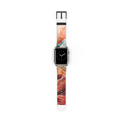 Fabric Peaks Sunset - Watch Band