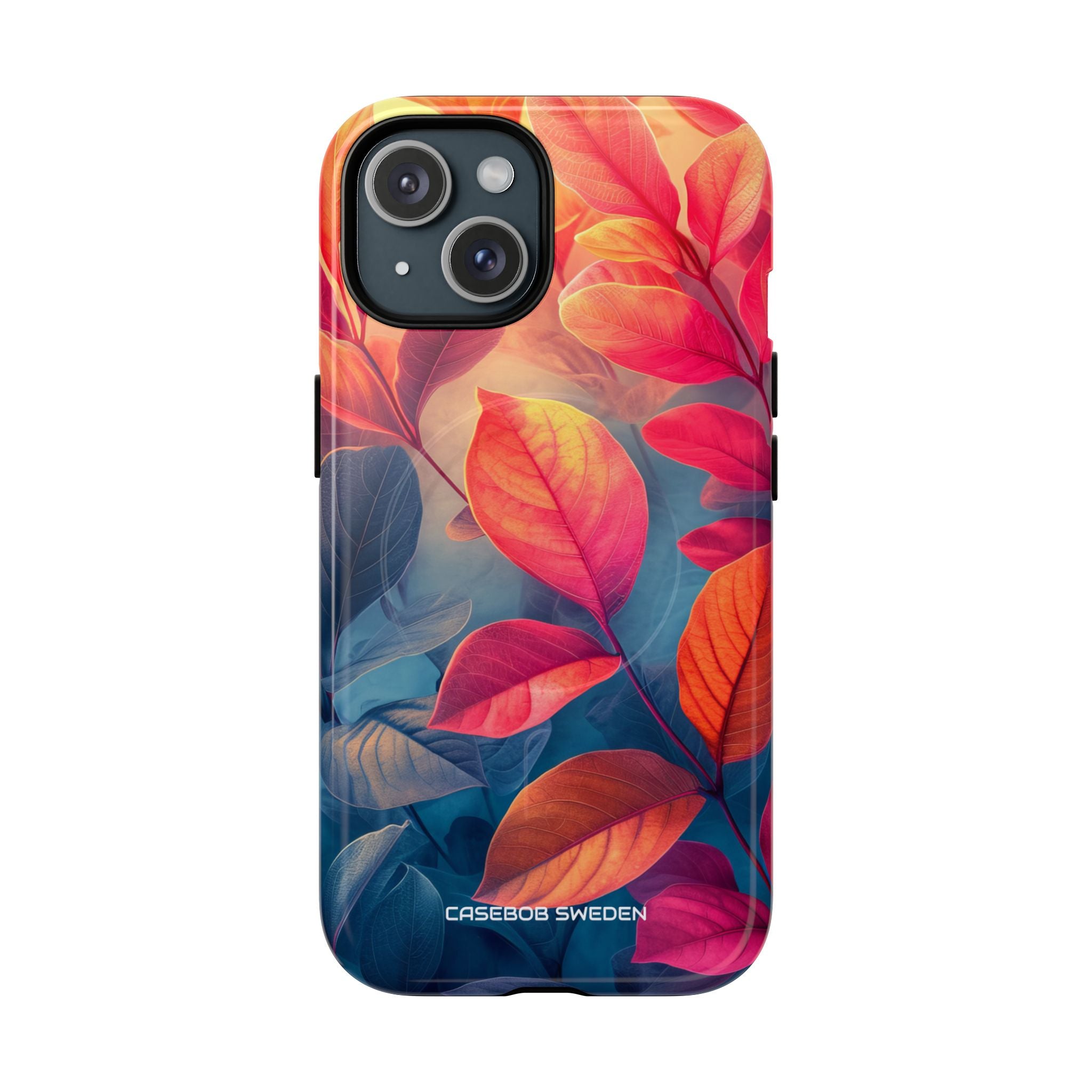 Red Blue Nature - Tough + MagSafe® iPhone 15 Phone Case