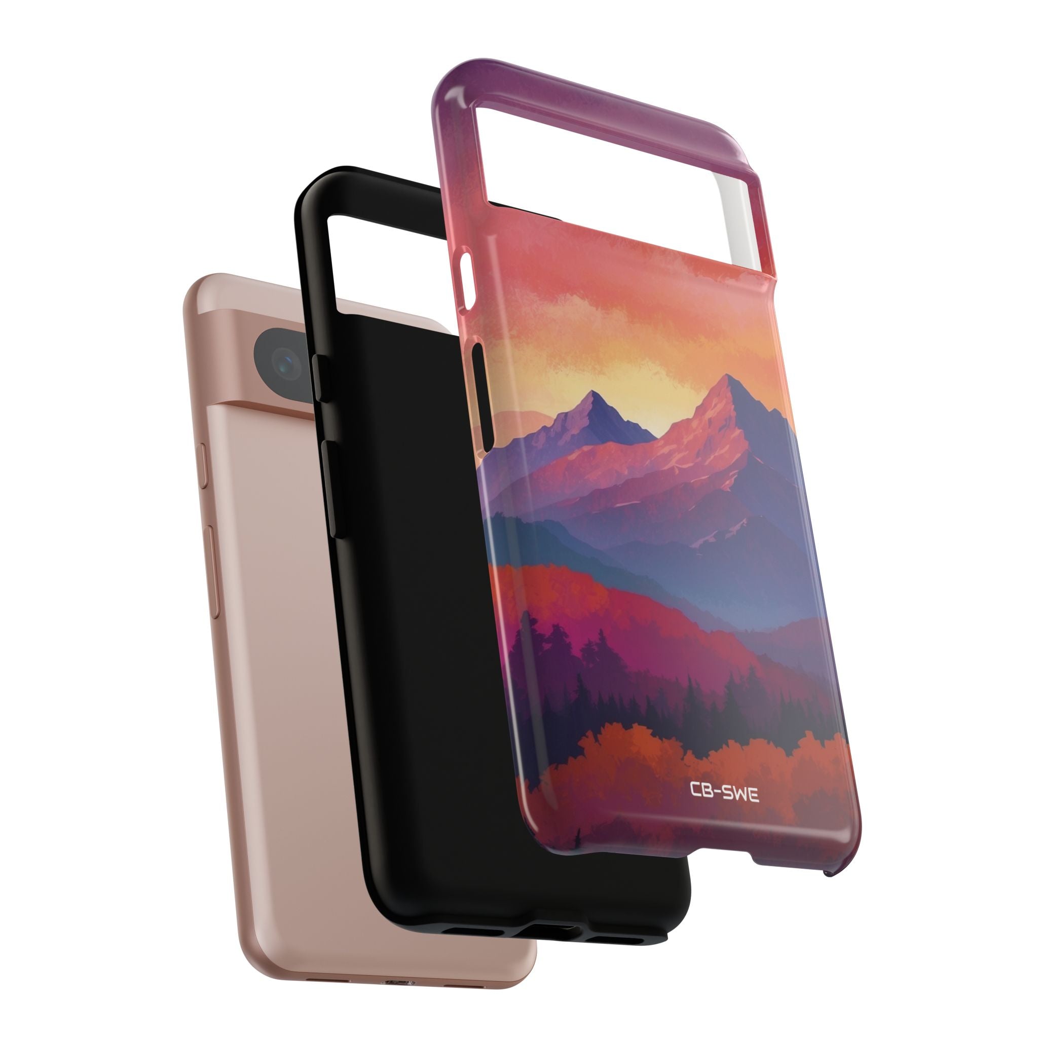 Mountain Peaks Rise - Google Pixel Case