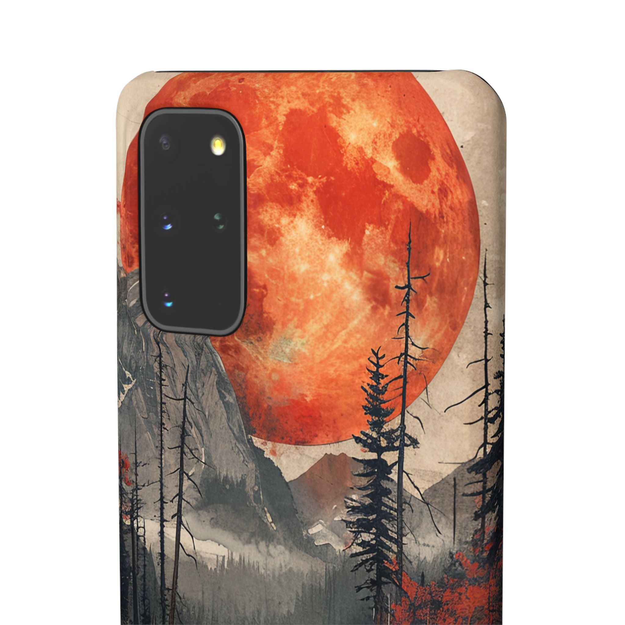 Celestial Glow Over Reflective Landscape Samsung S20 - Slim Phone Case