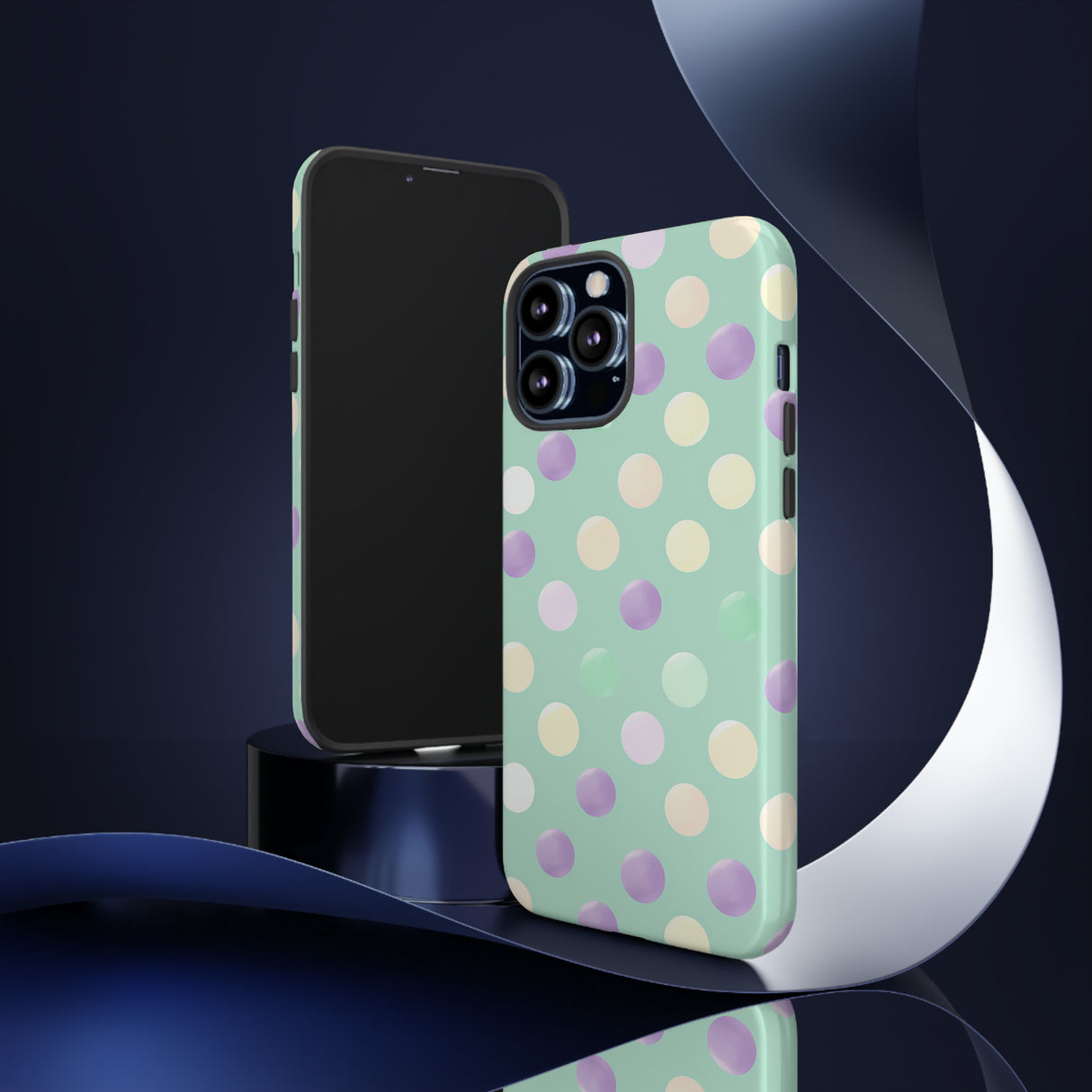 Pastel Dot Delight - Schutzhülle fürs Handy