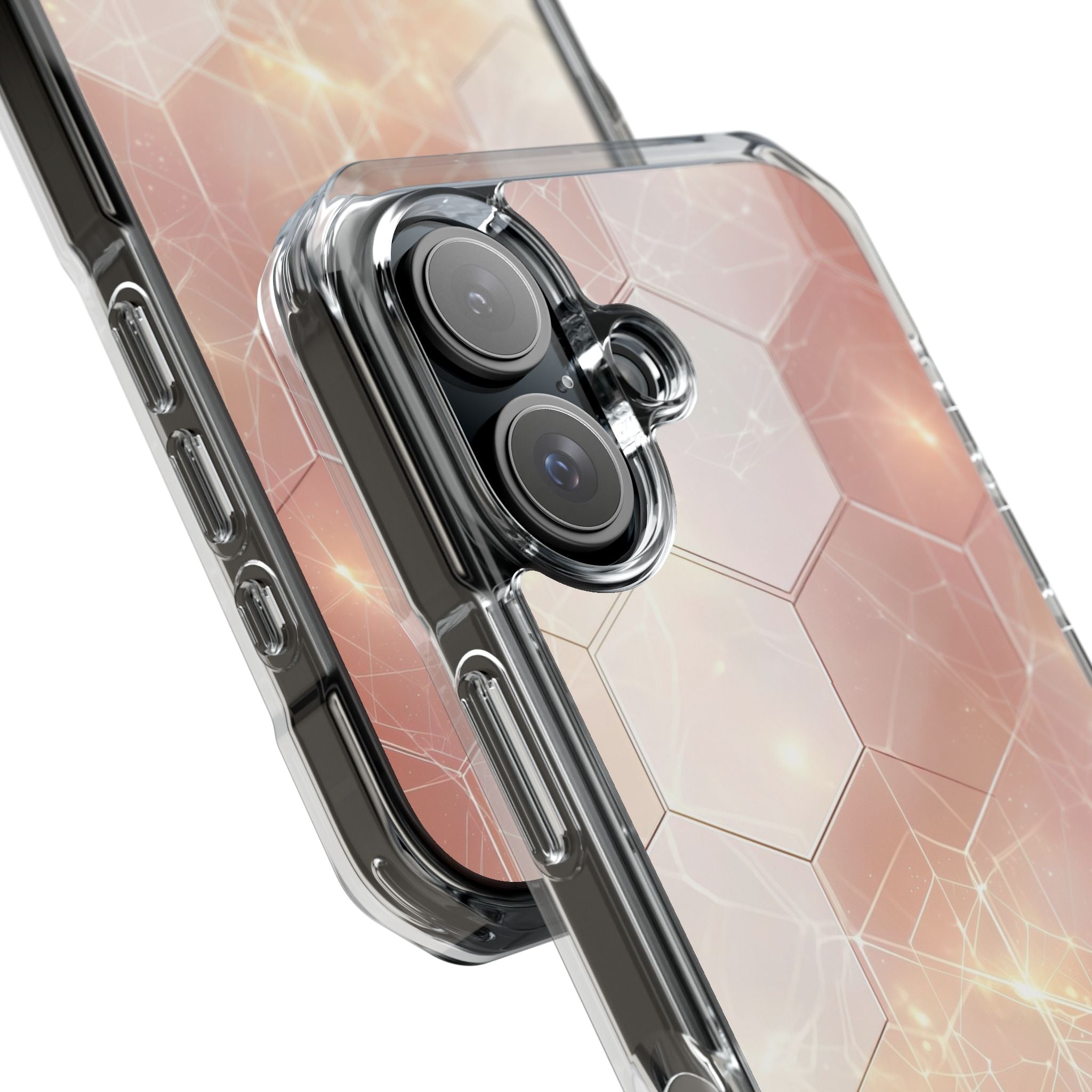 Honeycomb Glow iPhone 16 Case - Impact