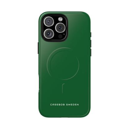 Dark Green iPhone 16  Tough+ Phone Case